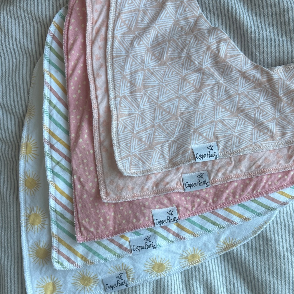 *SOLD* Copper Pearl Bibs